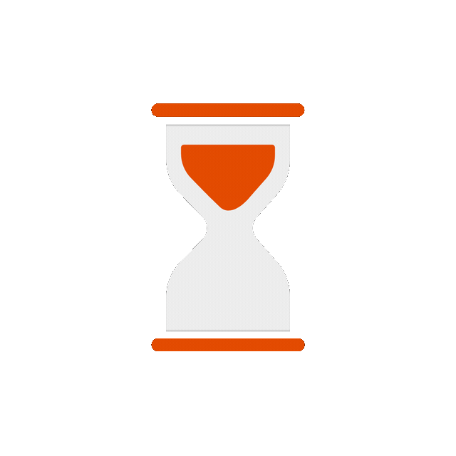 Reloj de arena animado